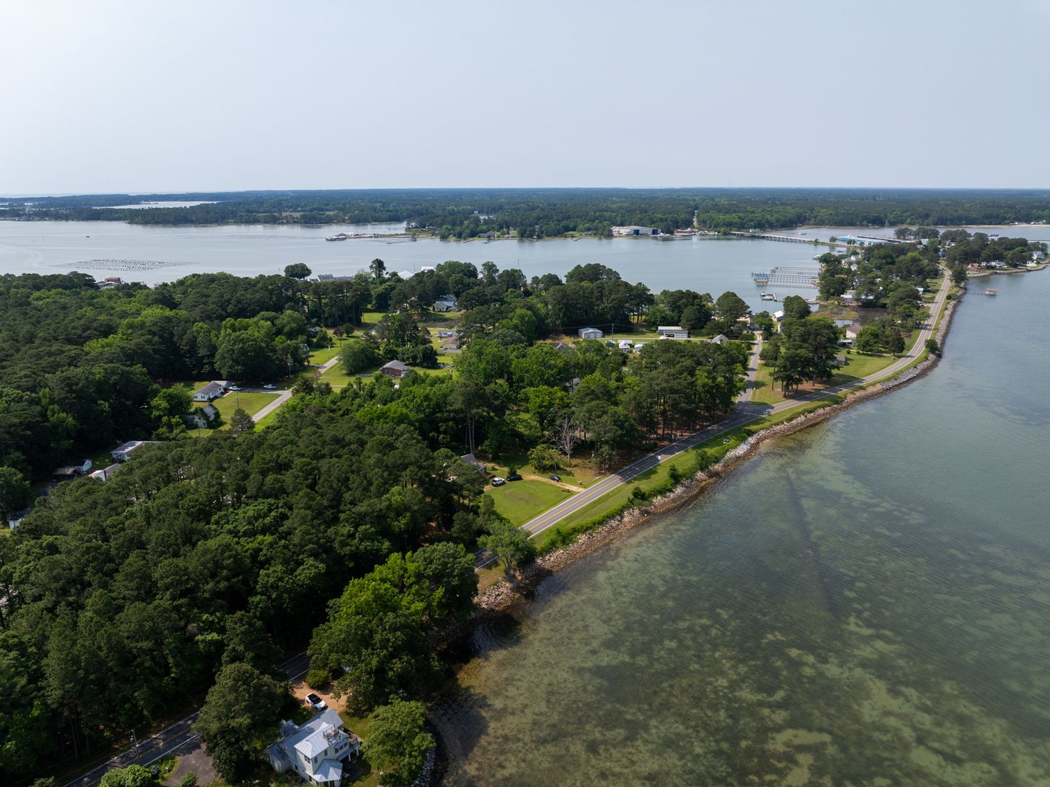 Image for PRIME WATERFRONT DEVELOPMENT OPPORTUNITY: 1.045-Acre Chesapeake Bay Sunset Paradise on Gwynns Island