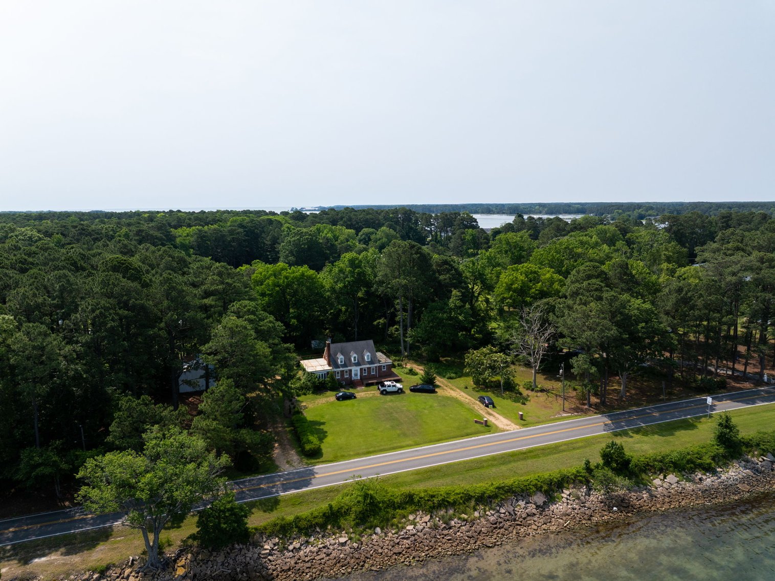 Image for PRIME WATERFRONT DEVELOPMENT OPPORTUNITY: 1.045-Acre Chesapeake Bay Sunset Paradise on Gwynns Island