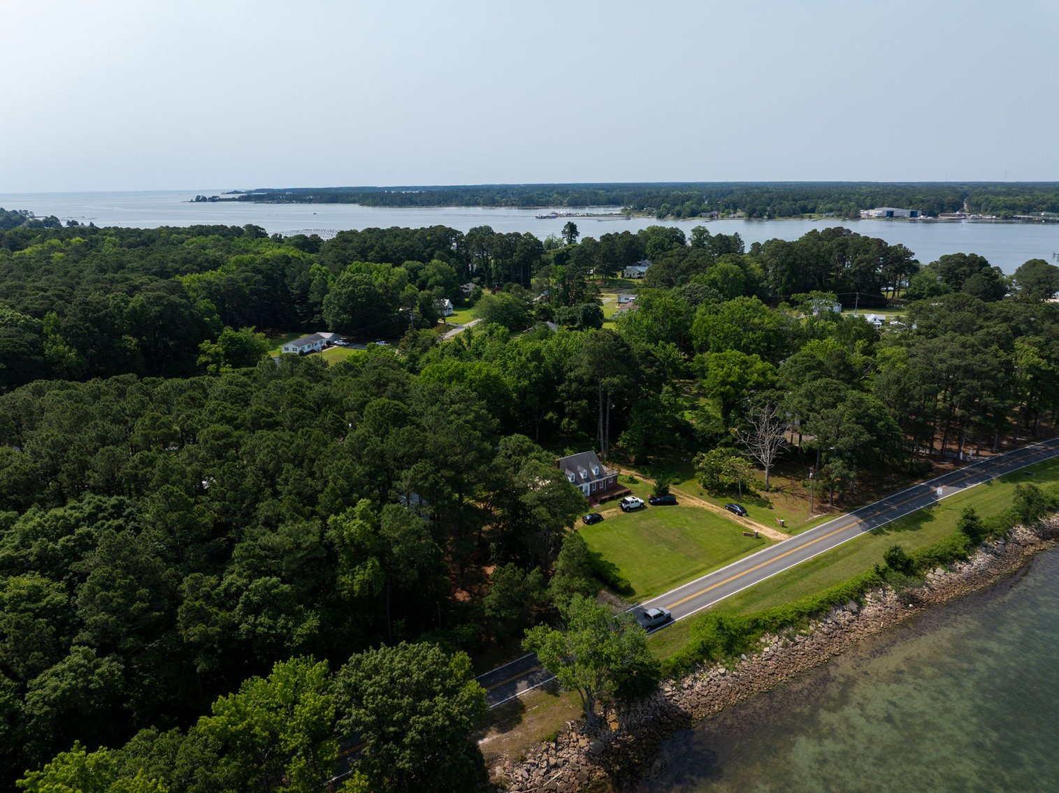 Image for PRIME WATERFRONT DEVELOPMENT OPPORTUNITY: 1.045-Acre Chesapeake Bay Sunset Paradise on Gwynns Island