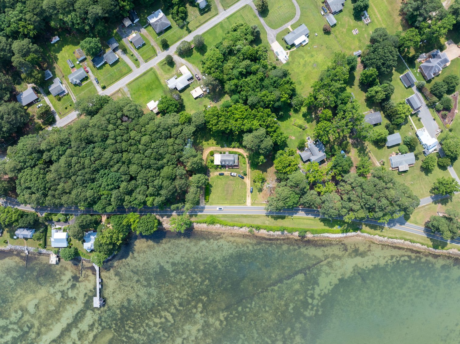 Image for PRIME WATERFRONT DEVELOPMENT OPPORTUNITY: 1.045-Acre Chesapeake Bay Sunset Paradise on Gwynns Island
