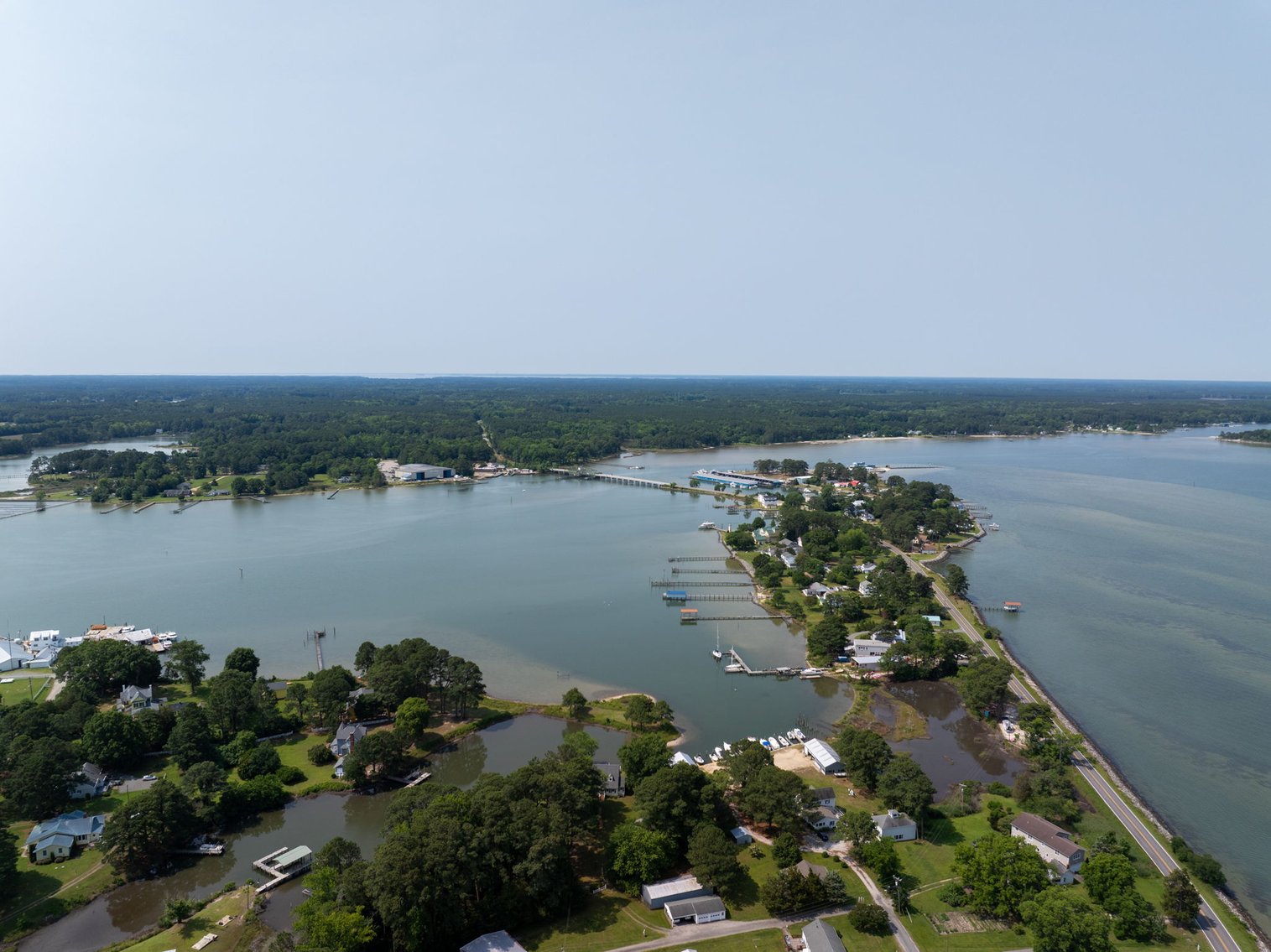 Image for PRIME WATERFRONT DEVELOPMENT OPPORTUNITY: 1.045-Acre Chesapeake Bay Sunset Paradise on Gwynns Island