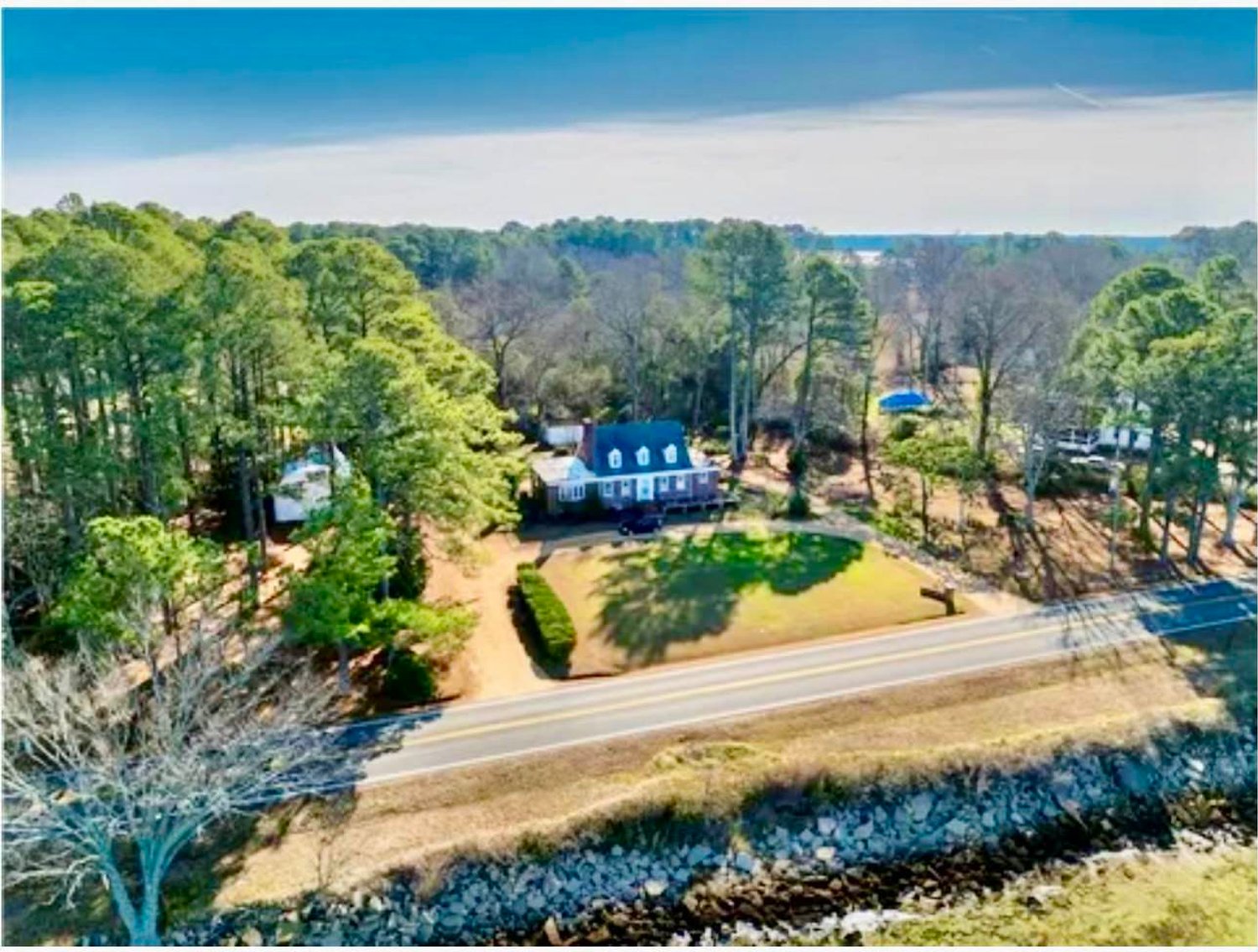 Image for PRIME WATERFRONT DEVELOPMENT OPPORTUNITY: 1.045-Acre Chesapeake Bay Sunset Paradise on Gwynns Island