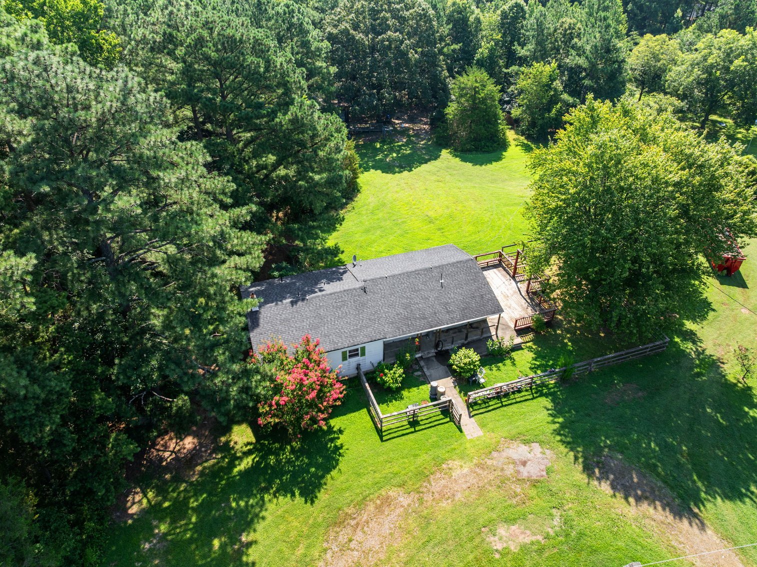 Image for Multi Choice Real Estate Auction - 3-Bedroom Country Ranch on 1 Acre & 3.05 AC Lot with POND, Bumpass VA -  3490 Willow Brook Rd