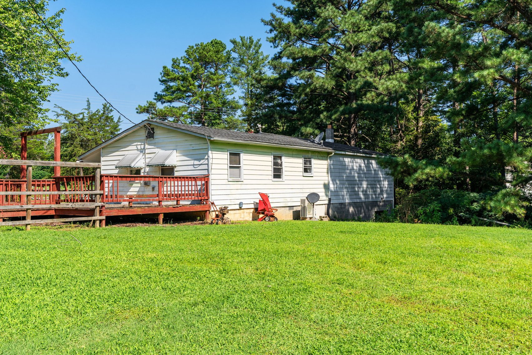 Image for Multi Choice Real Estate Auction - 3-Bedroom Country Ranch on 1 Acre & 3.05 AC Lot with POND, Bumpass VA -  3490 Willow Brook Rd