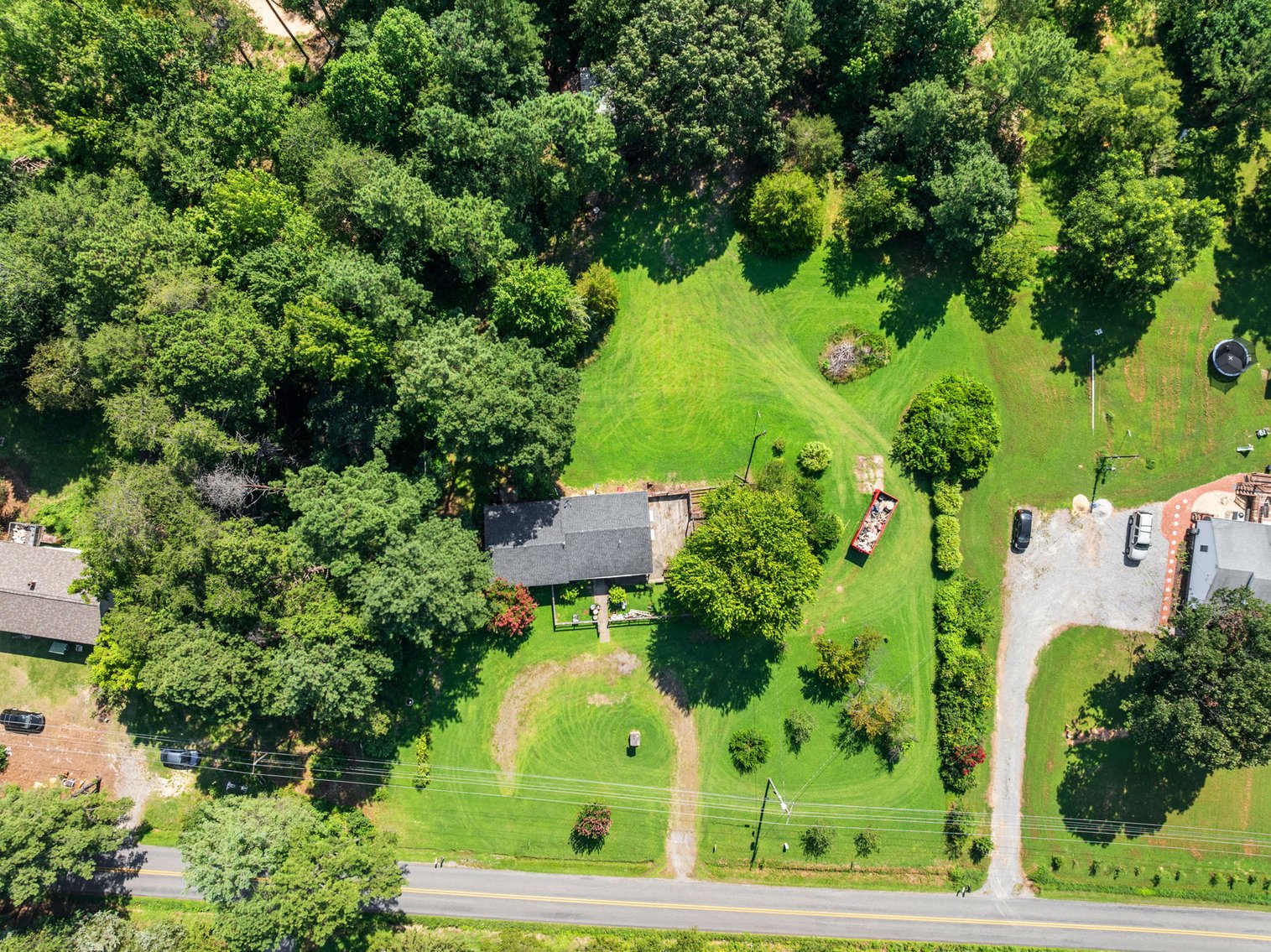 Image for Multi Choice Real Estate Auction - 3-Bedroom Country Ranch on 1 Acre & 3.05 AC Lot with POND, Bumpass VA -  3490 Willow Brook Rd