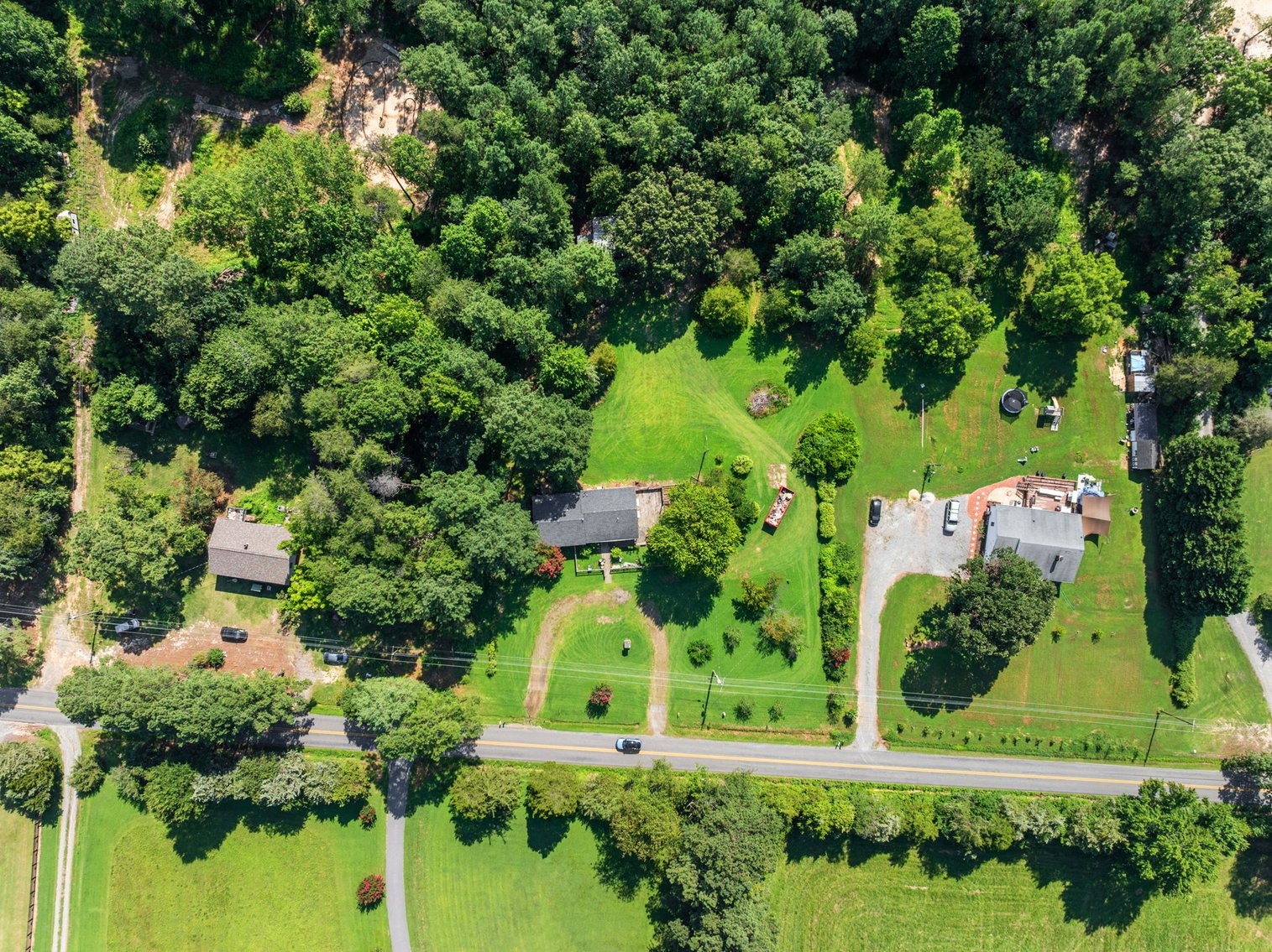 Image for Multi Choice Real Estate Auction - 3-Bedroom Country Ranch on 1 Acre & 3.05 AC Lot with POND, Bumpass VA -  3490 Willow Brook Rd