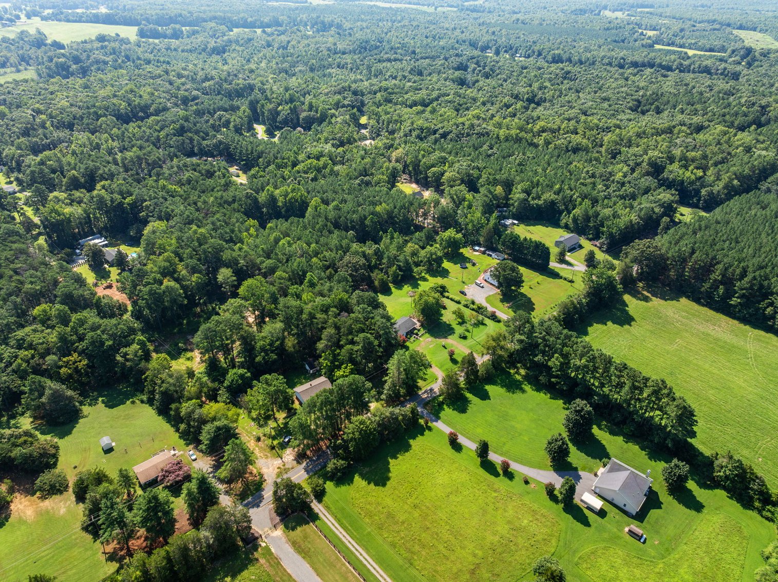 Image for Multi Choice Real Estate Auction - 3-Bedroom Country Ranch on 1 Acre & 3.05 AC Lot with POND, Bumpass VA -  3490 Willow Brook Rd