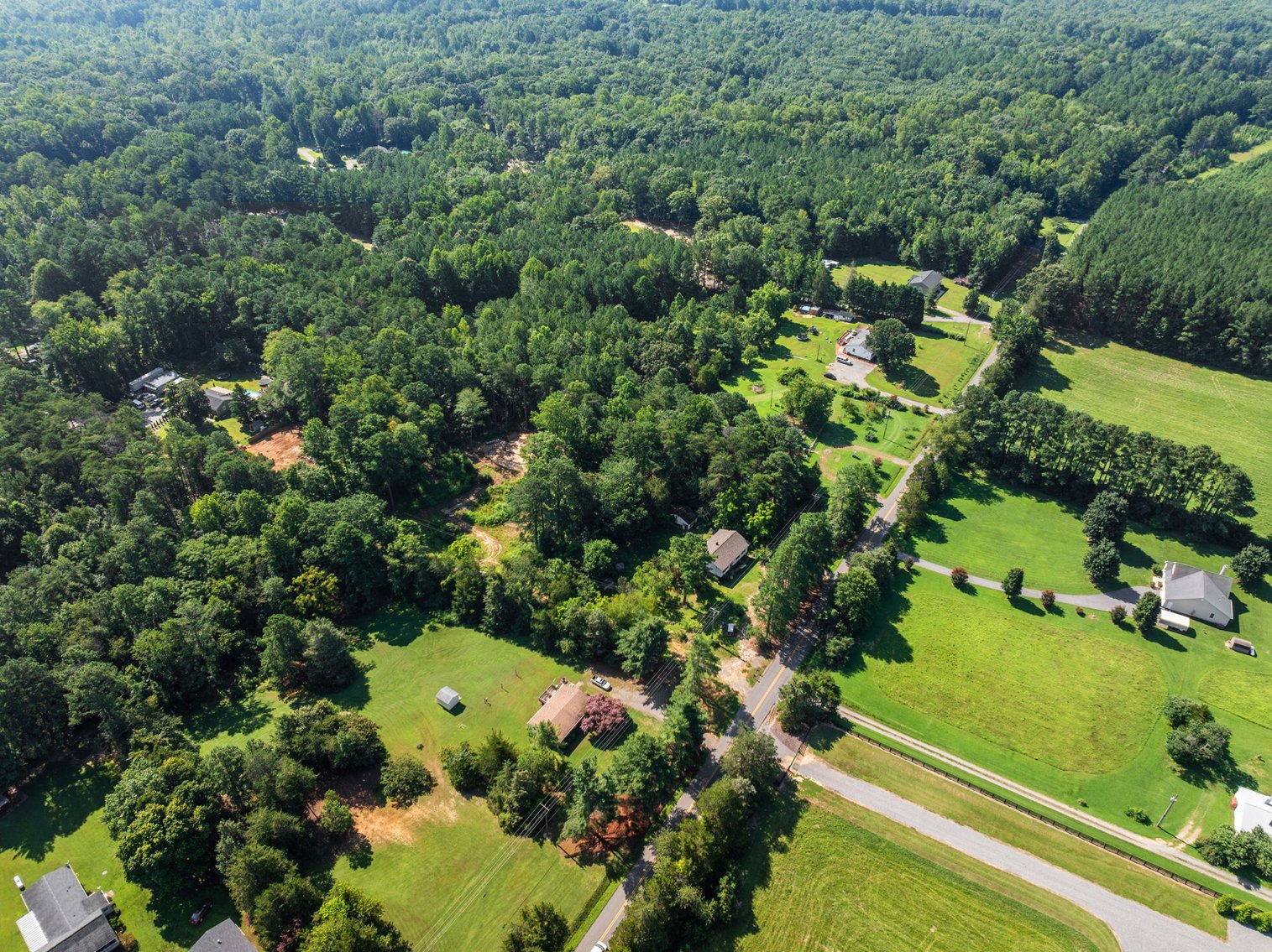Image for Multi Choice Real Estate Auction - 3-Bedroom Country Ranch on 1 Acre & 3.05 AC Lot with POND, Bumpass VA -  3490 Willow Brook Rd