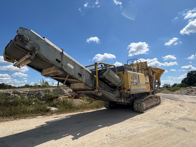 Image for Heavy Equipment Auction - 2006 Komatsu BR480RG Mobile Jaw Crusher