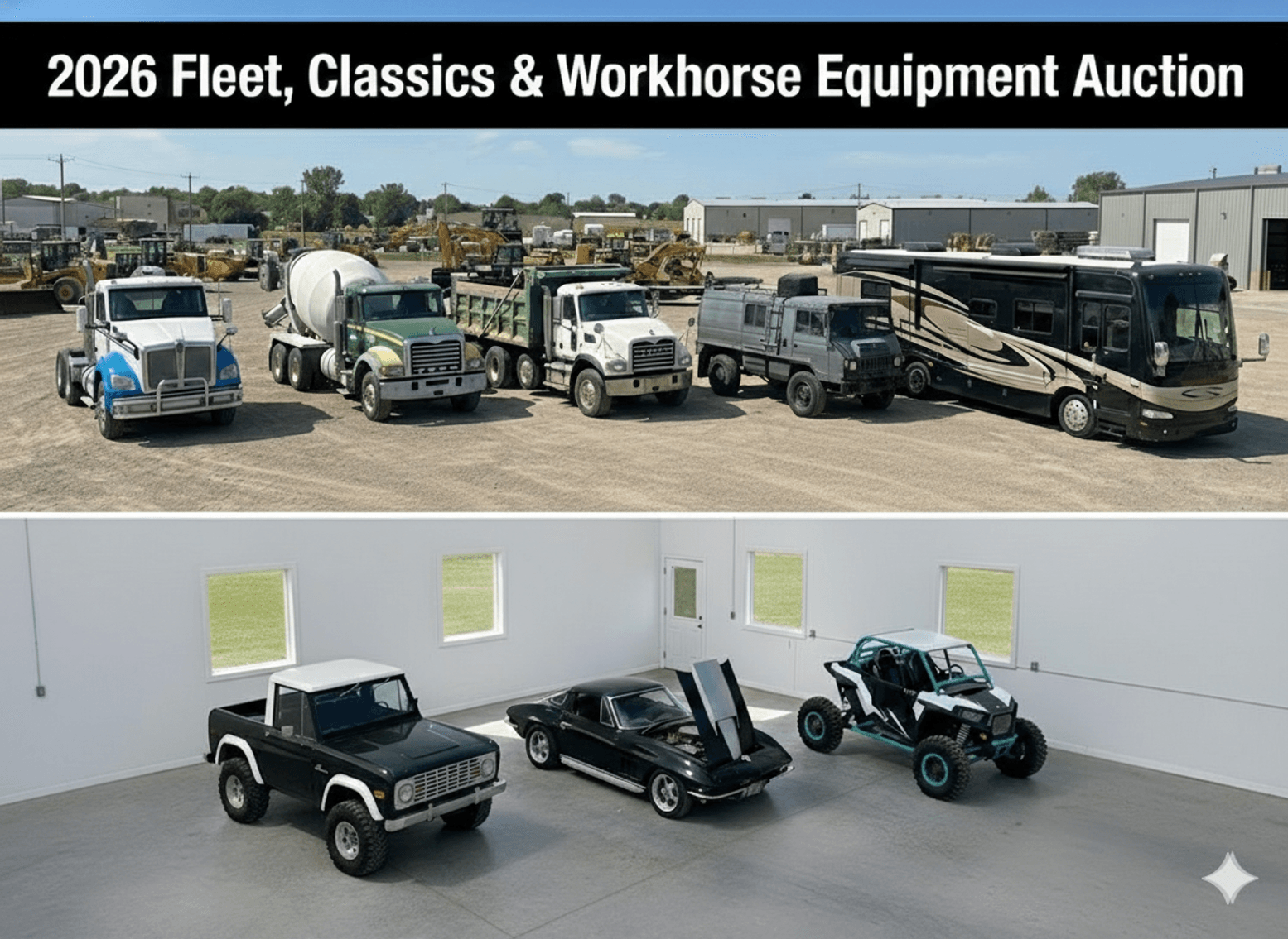 Image for January–February 2026 Fleet, Classics & Workhorse Equipment Auction