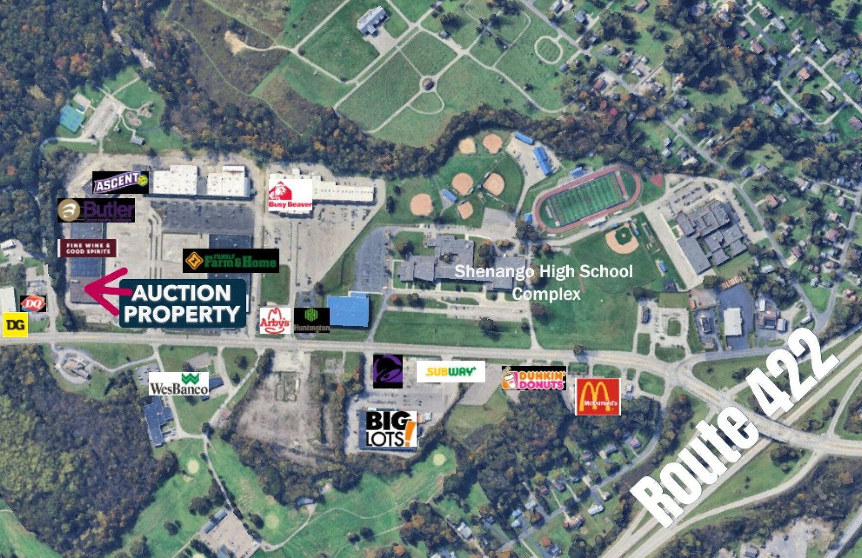 Image for For Sale: Retail Plaza Property for Sale - Lawrence County, PA