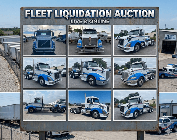 Image for Spring ’26 Heavy Truck & Mixer Auction – Fleet-Maintained Day Cabs & Mack GU713