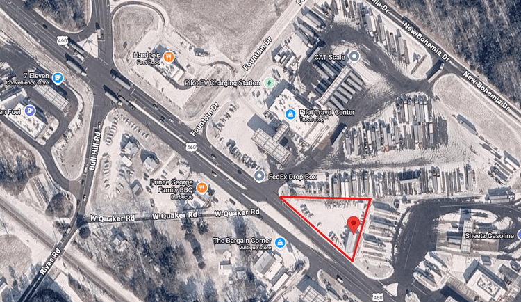 Image for B-1 Zoned · US 460 at I-295 · 0.51 AC High Traffic Corridor Site · Prince George, VA