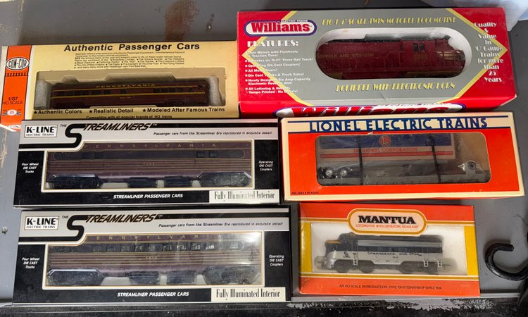 Advertisement Signs, Collectibles, Toy Train Collection, and More!