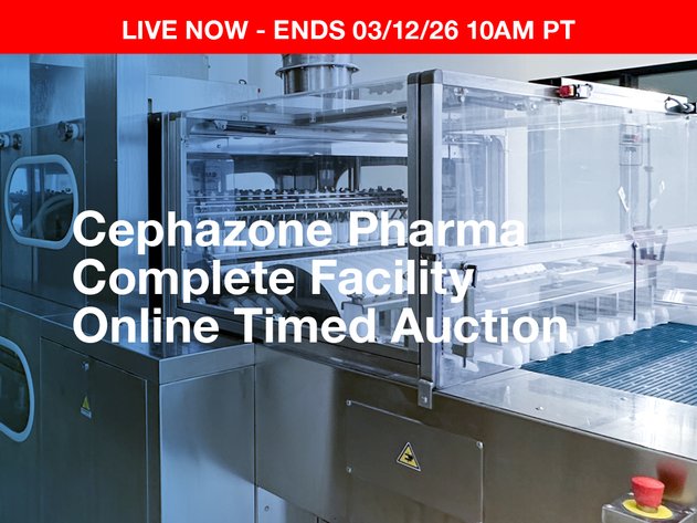 Image for Cephazone Pharma Complete Facility Auction