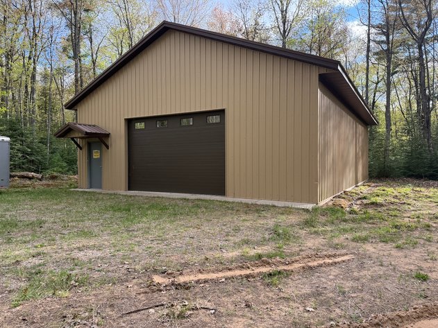 Image for Eagle River, WI *** Like New Pole Building and Cabin ** SOLD, SOLD, SOLD, SOLD