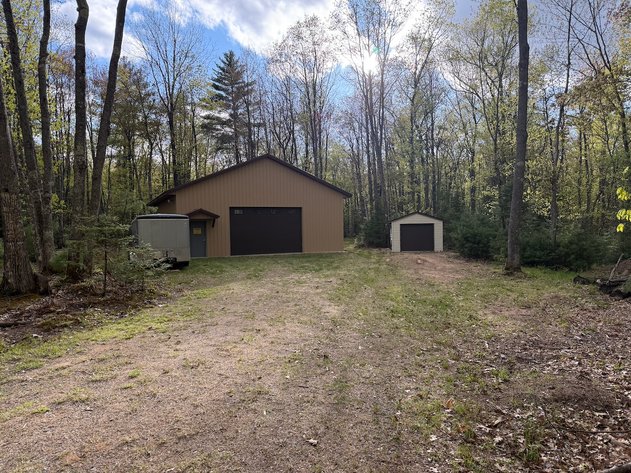 Image for Eagle River, WI *** Like New Pole Building and Cabin ** SOLD, SOLD, SOLD, SOLD