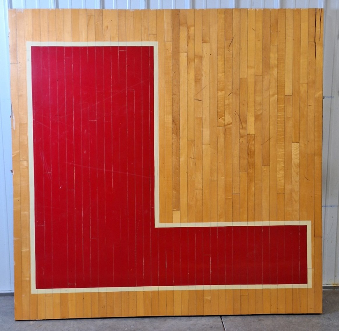 Image for Rushville Memorial Gym Floor Pieces Online Auction