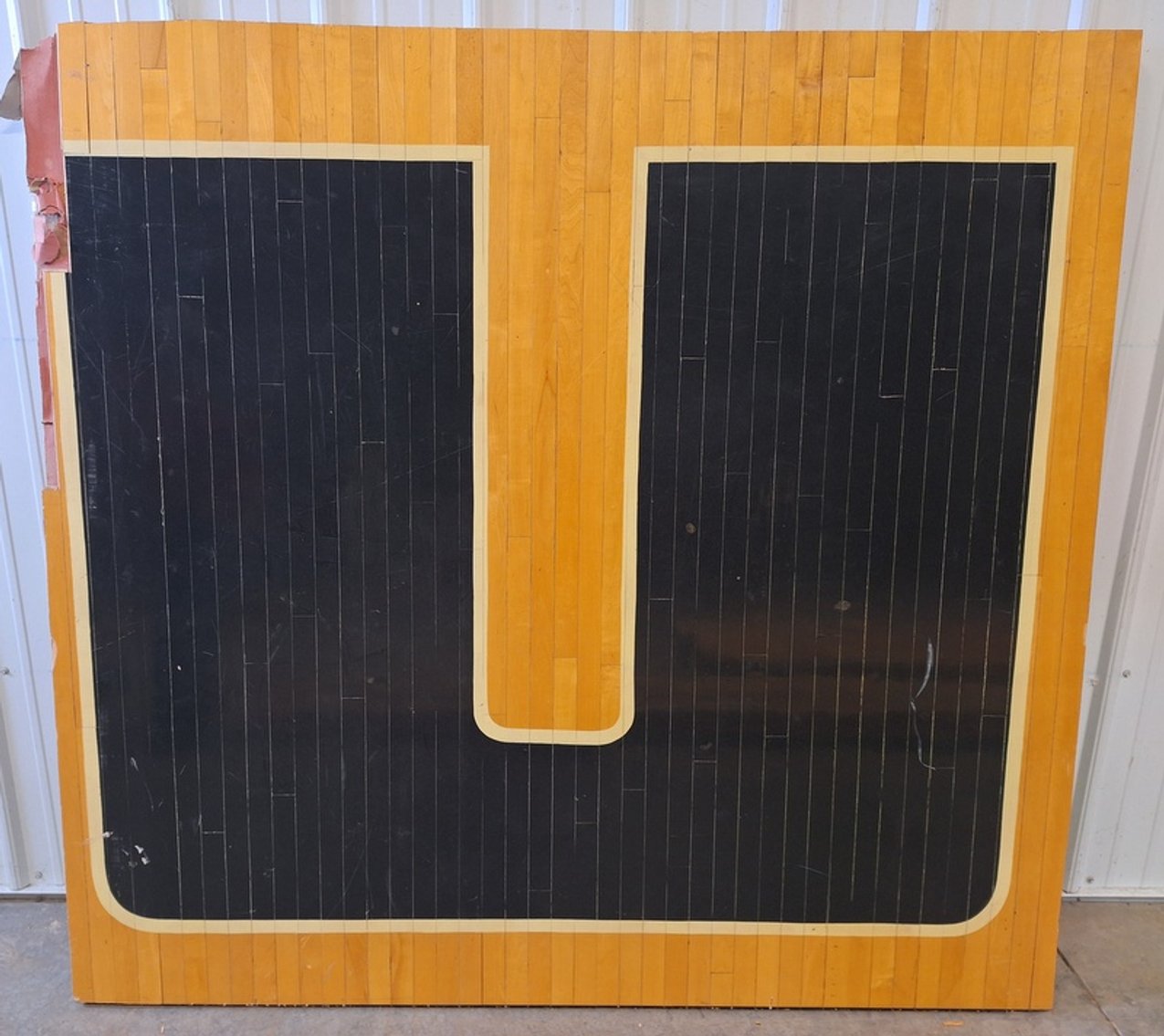 Image for Rushville Memorial Gym Floor Pieces Online Auction