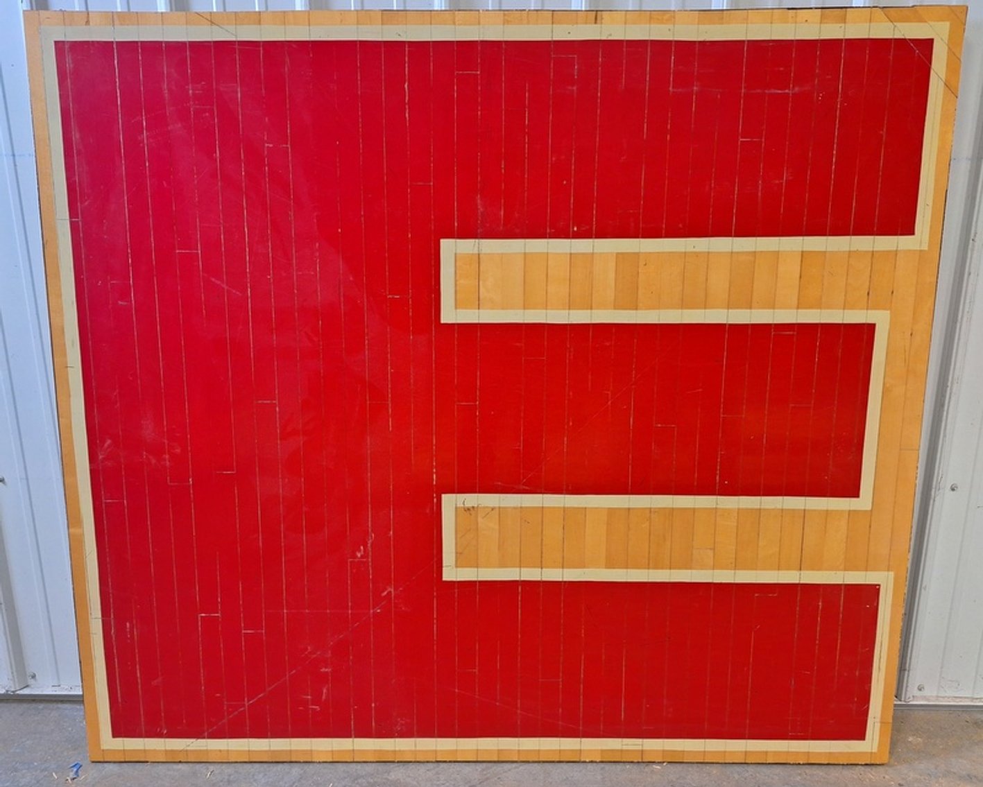Image for Rushville Memorial Gym Floor Pieces Online Auction