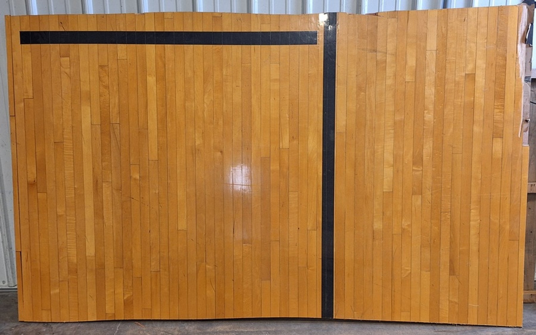 Image for Rushville Memorial Gym Floor Pieces Online Auction