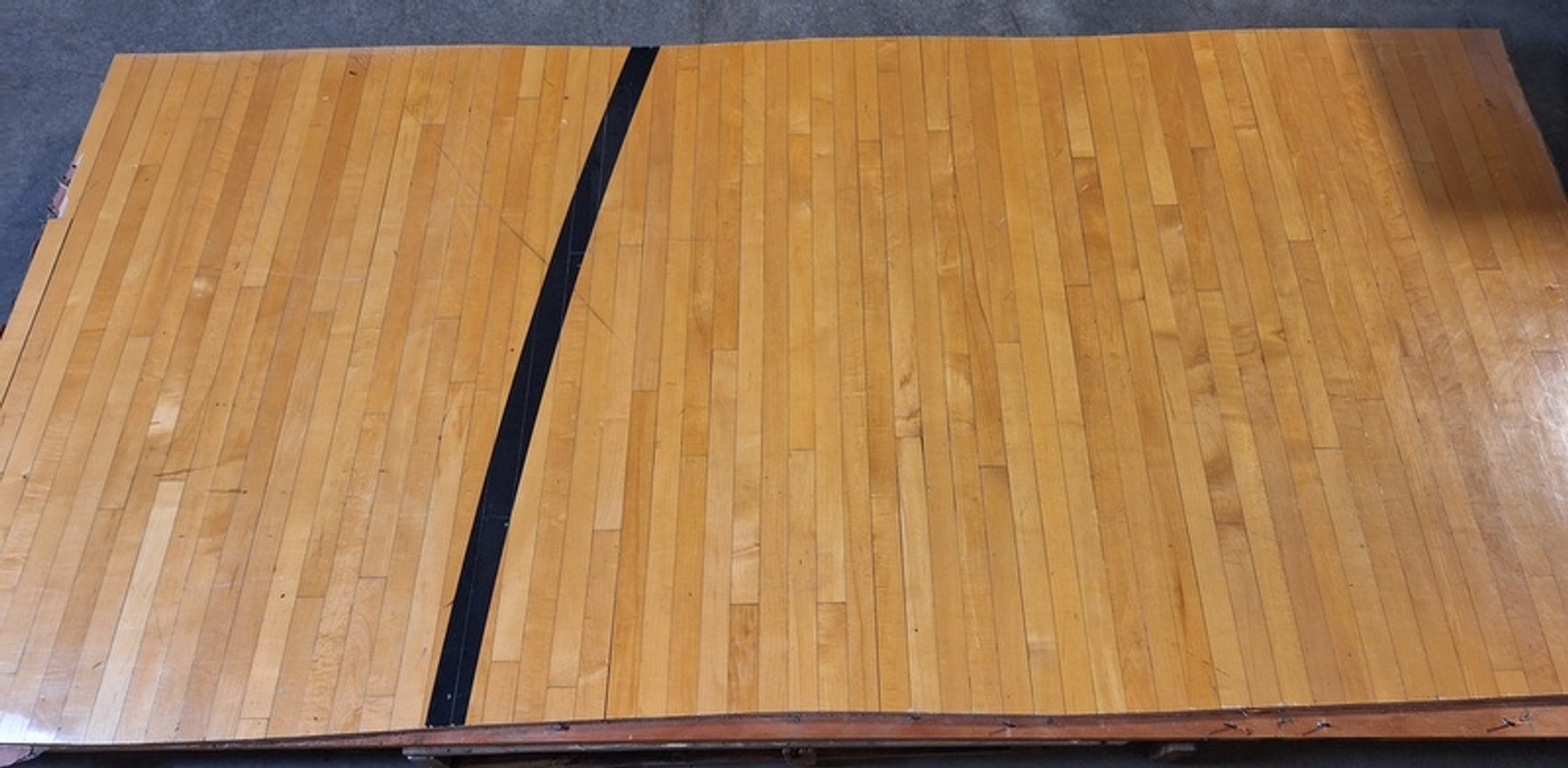Image for Rushville Memorial Gym Floor Pieces Online Auction