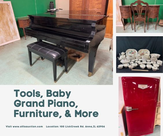 Image for Tools, Baby Grand Piano, Furniture, & More