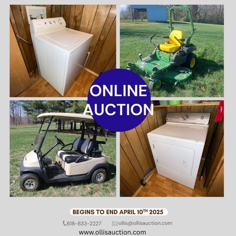 Image for Golf Cart, Mowers, Furniture, Collectibles & More Nice, Neat, Clean Estate