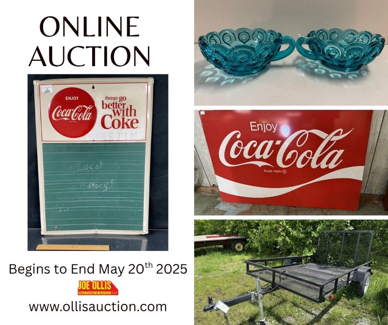 Image for Estate Variety Auction – Decor, Tools, Glass, Antiques, Dolls & More!