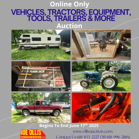 Image for Vehicles, Tractors, Equipment, Tools, Trailers & More