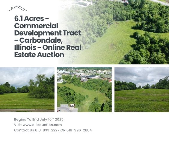 Image for 6.1 Acres - Commercial Development Tract - Carbondale, Illinois - Online Real Estate Auction