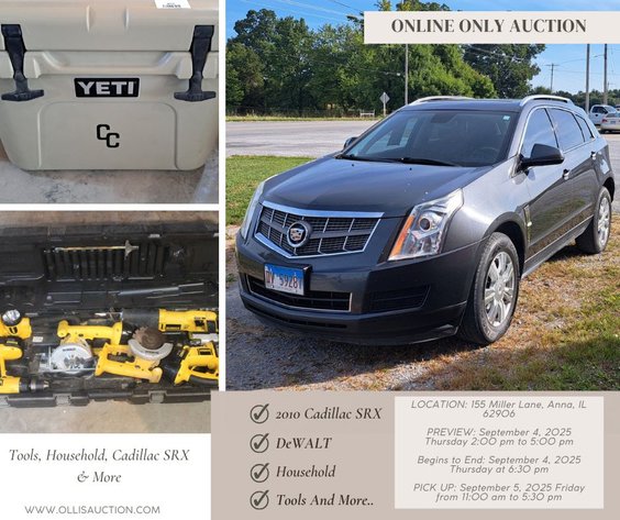 Image for Cadillac SUV, Tools, Hunting, Furniture, Antiques & More