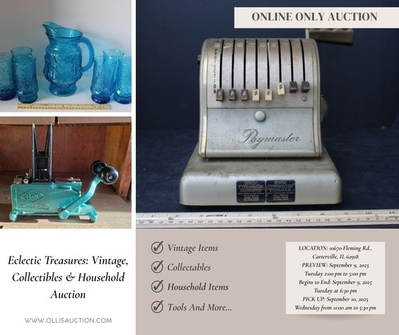 Image for Eclectic Treasures: Vintage, Collectibles & Household Auction