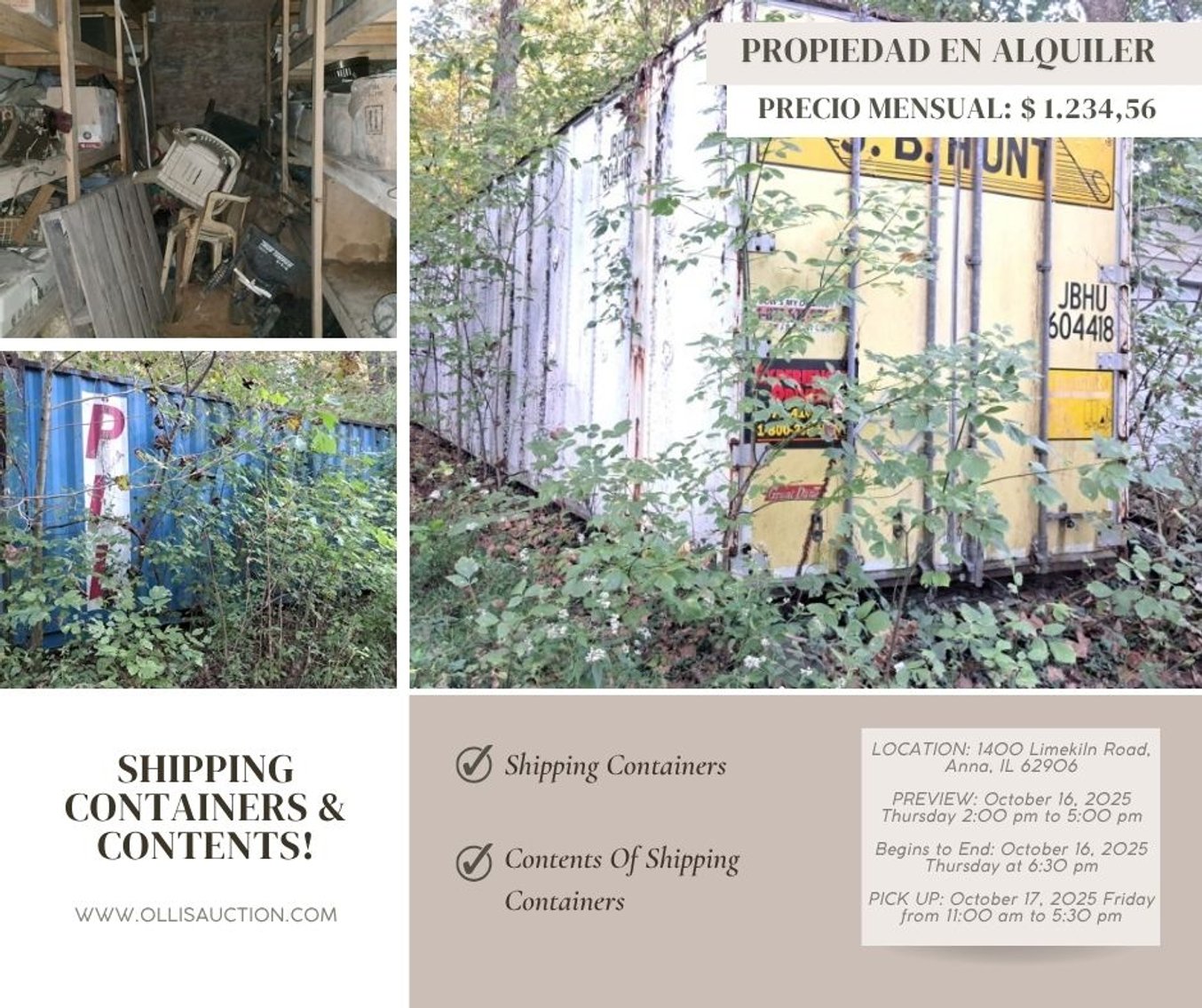 Image for Shipping Containers & Contents!