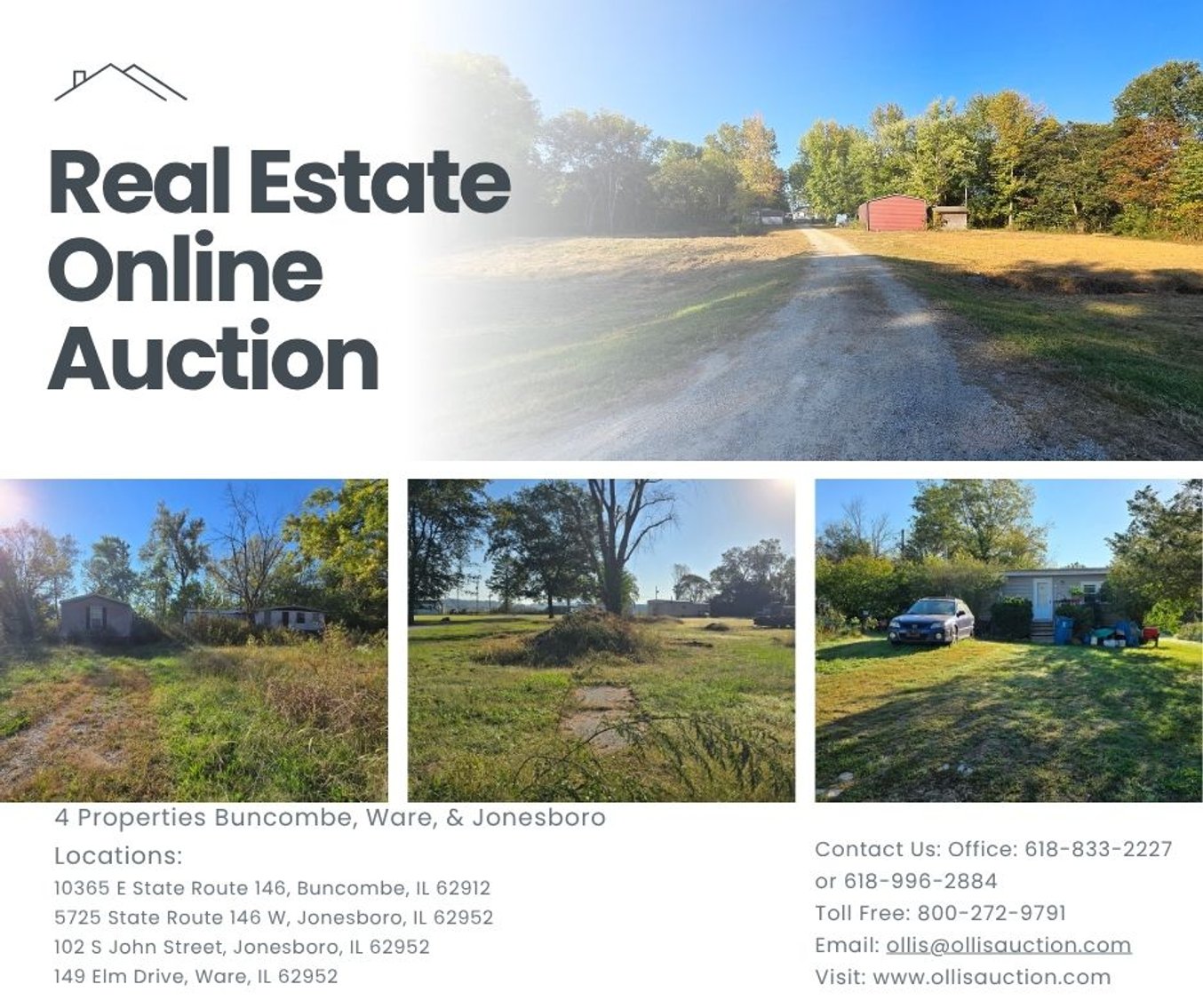 Image for 4 Properties: Buncombe, Ware, & Jonesboro