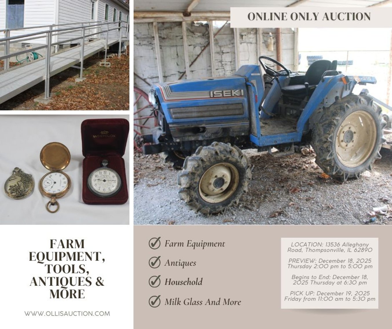 Image for Farm Equipment, Tools, Antiques & More