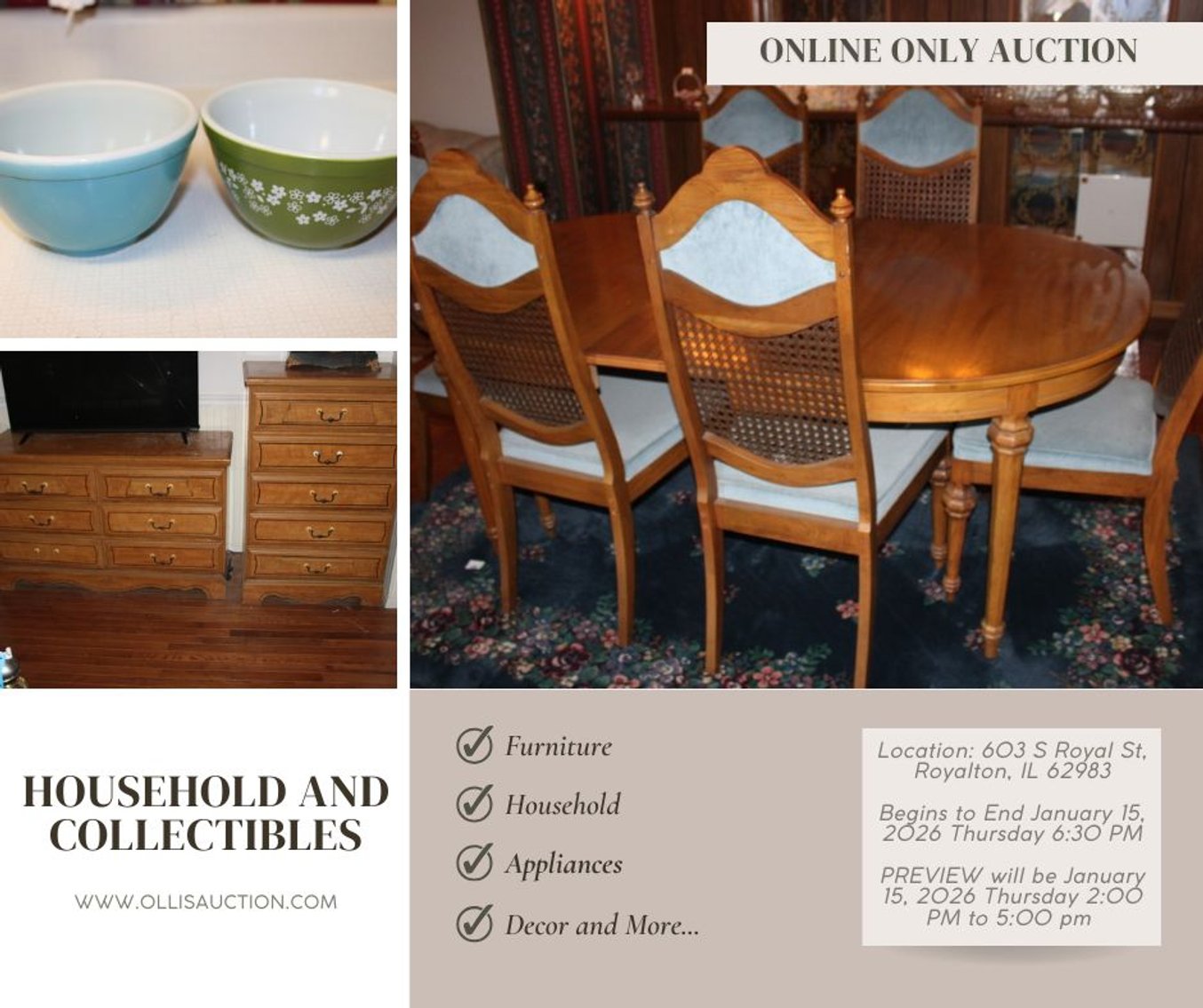 Image for Household and Collectibles