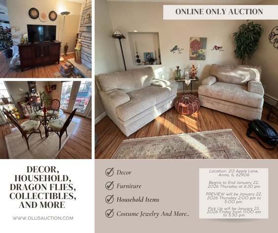 Image for Decor, Household, Dragon Flies, Collectibles, and More