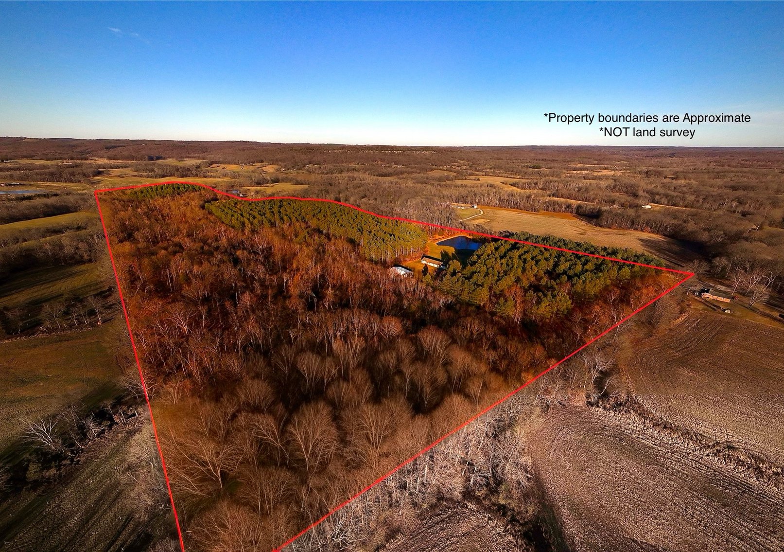 Image for Home, Pole Barn, and Approx. 100 +/- Acres