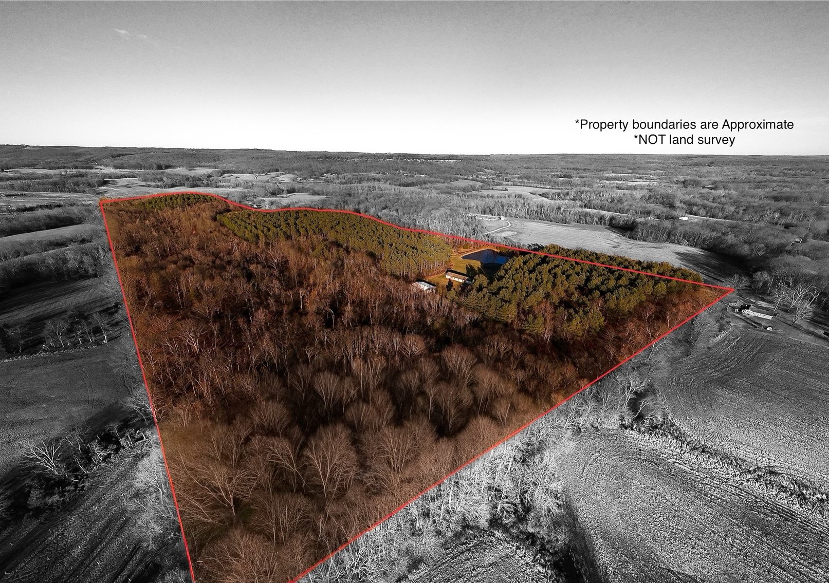 Image for Home, Pole Barn, and Approx. 100 +/- Acres