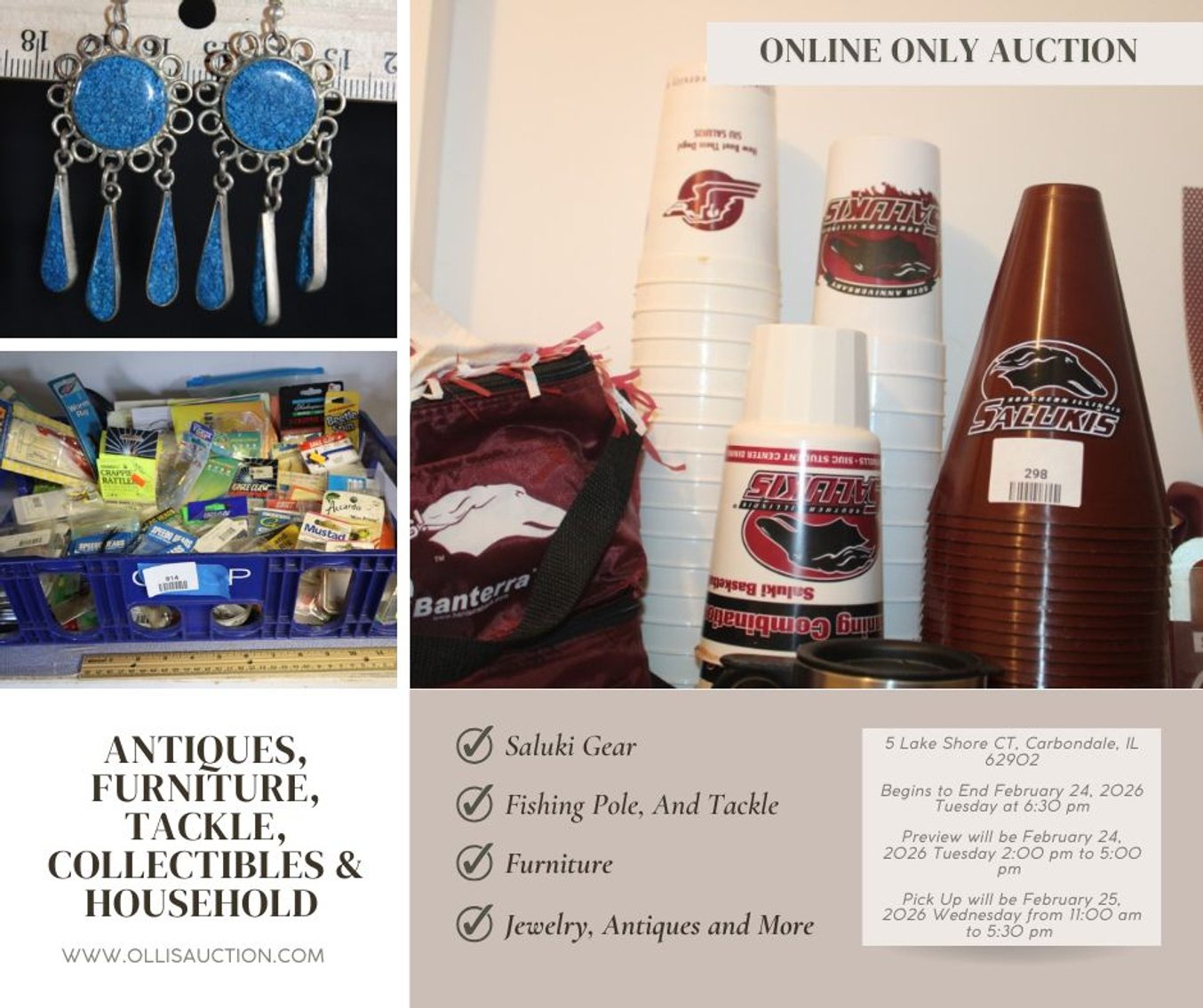 Image for Antiques, Furniture, Collectibles & Household