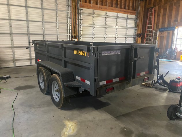 Image for Bagdad Estate - Big Tex, Box Trailer, JD Lawn Tractor, Dump Trailer, Motocross, Good Tools, Cabinets, Like New Furniture and More.