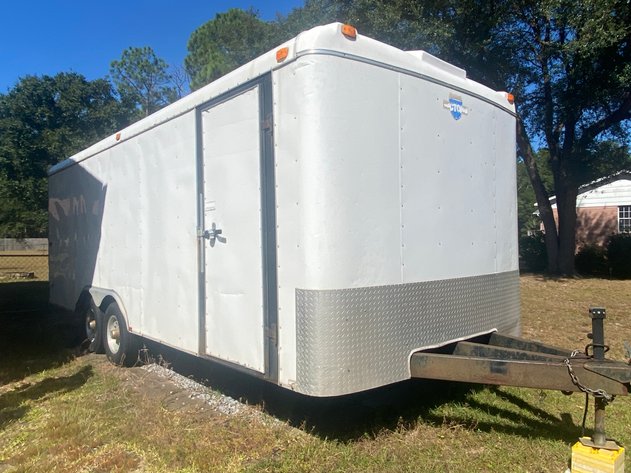 Image for Bagdad Estate - Big Tex, Box Trailer, JD Lawn Tractor, Dump Trailer, Motocross, Good Tools, Cabinets, Like New Furniture and More.