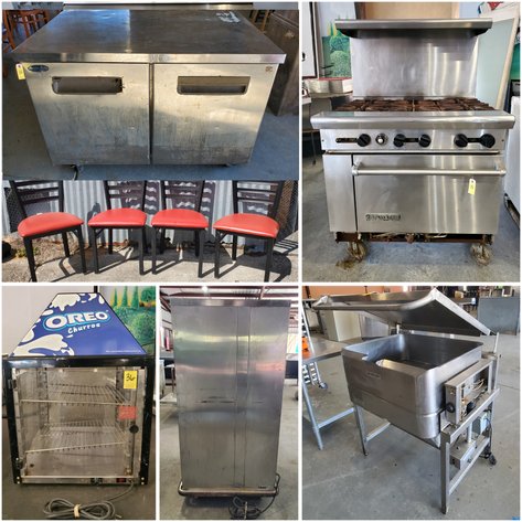 Image for SURPLUS COMMERCIAL KITCHEN EQUIPMENT SPLASH CITY