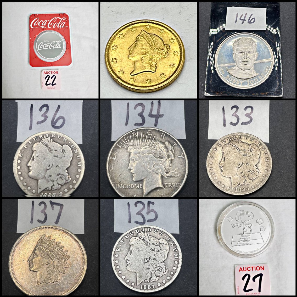 Image for Estate Coins, Jewelry, Firearms, Baseball Cards & More