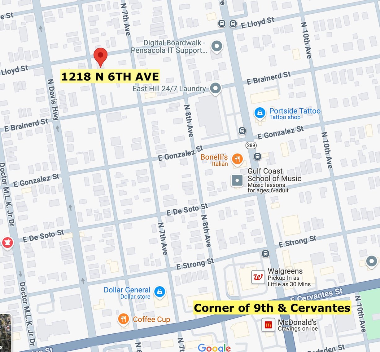 Image for OLD EAST HILL INVESTMENT PROPERTY, PENSACOLA, FLORIDA