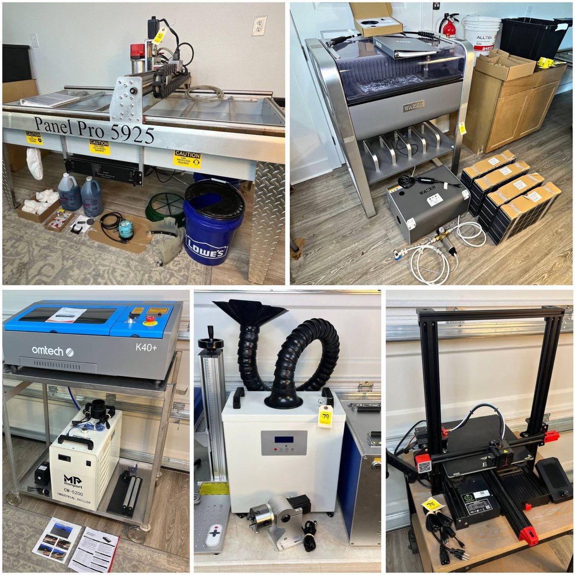 Image for Mini Excavator, Jet Skis, CNCs, 35 Firearms, Bullion, Tools, Military Gear, Modern Furniture & More