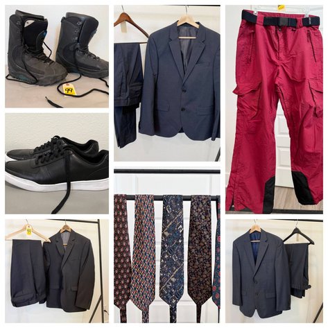 Image for Mid-Century to 1990's Vintage Clothing, Handbags, Shoes, Albums & More