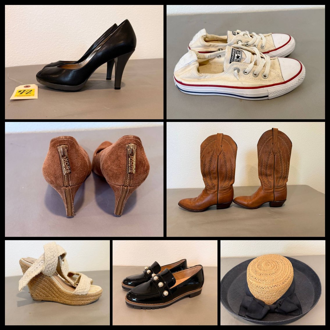 Image for Mid-Century to 1990's Vintage Clothing, Handbags, Shoes, Albums & More