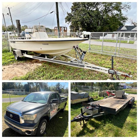 Image for Key West Boat, Toyota Tundra, Trailers, Marine, Machinery, Tools & Equipment